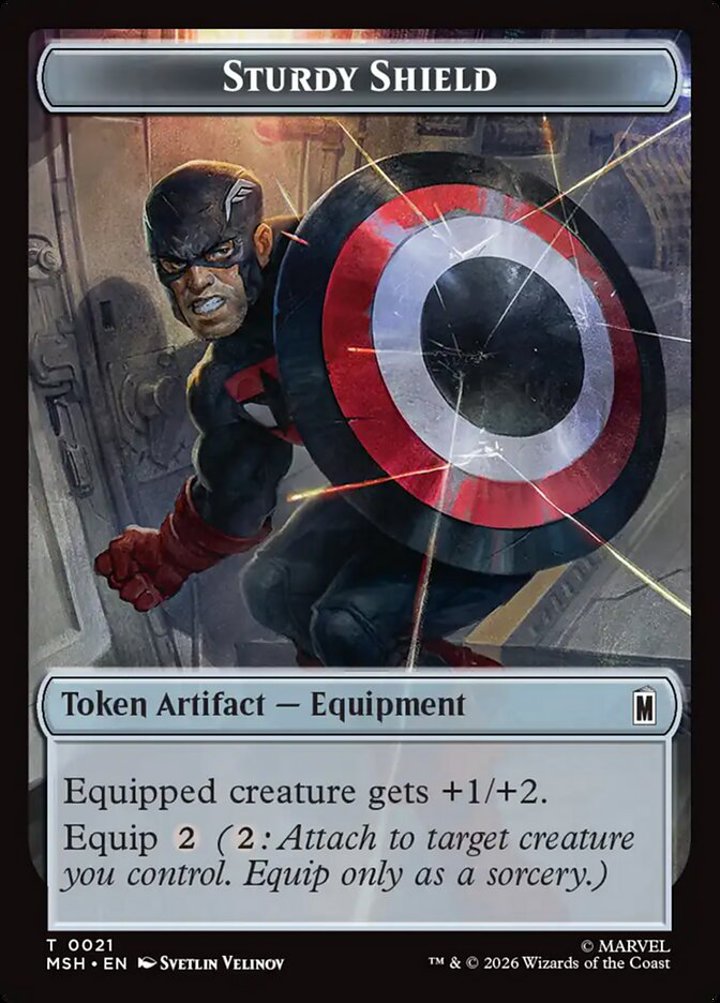 The Tiger God Token (G 4/4) // Sturdy Shield Token
