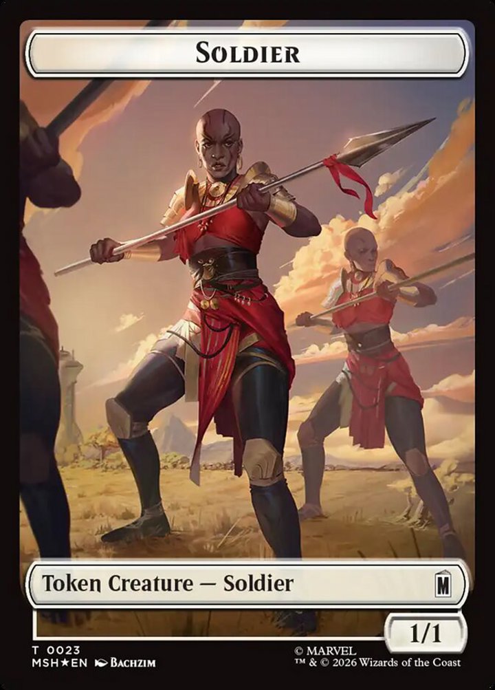 Copy Token // Soldier Token (W 1/1) (V.2)
