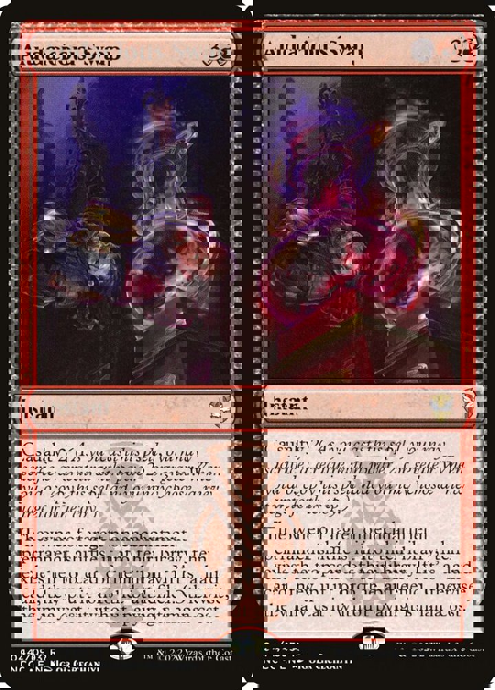 Audacious Swap