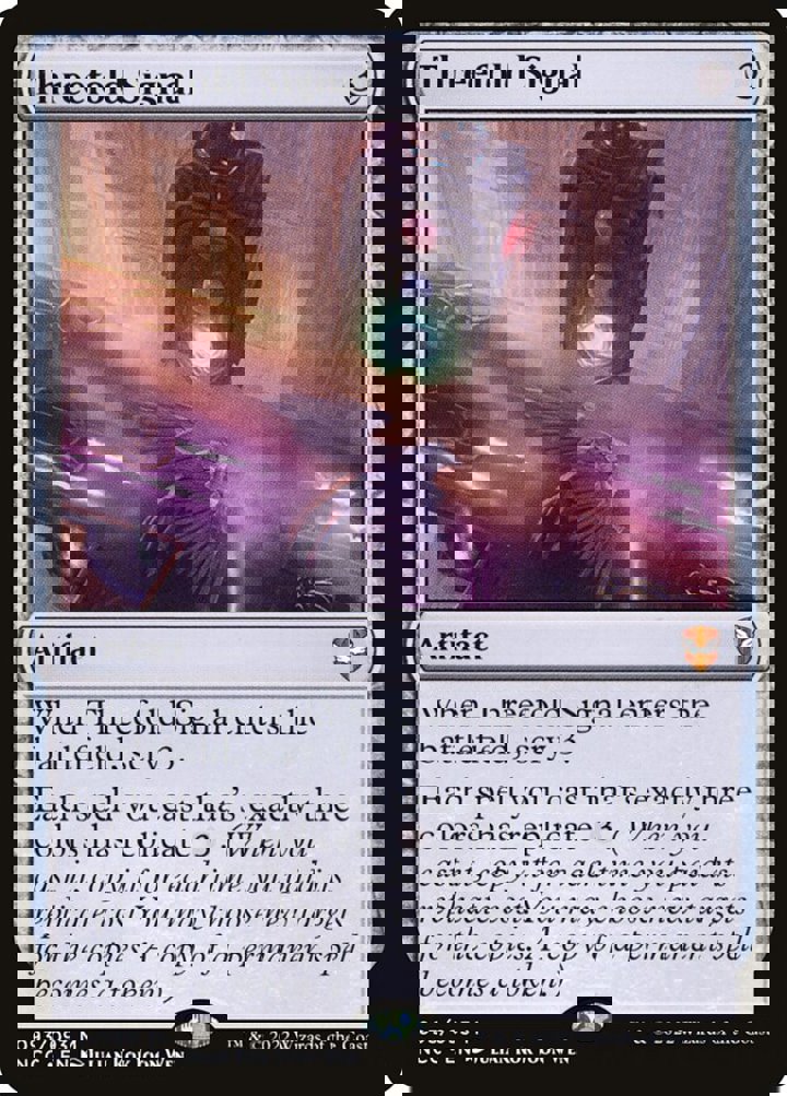 Threefold Signal