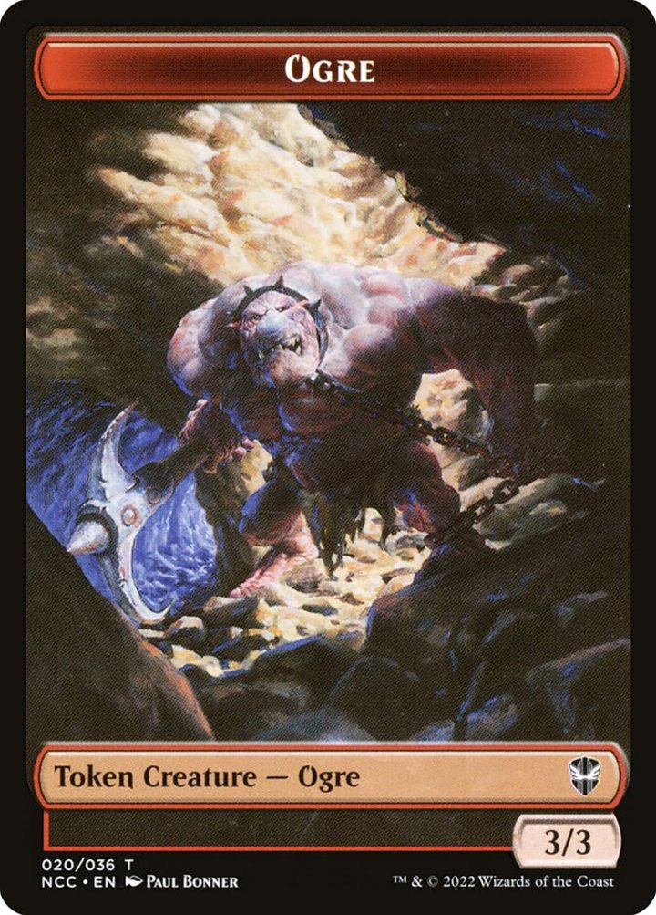 Ogre Token (R 3/3) // Insect Token (G 1/1)