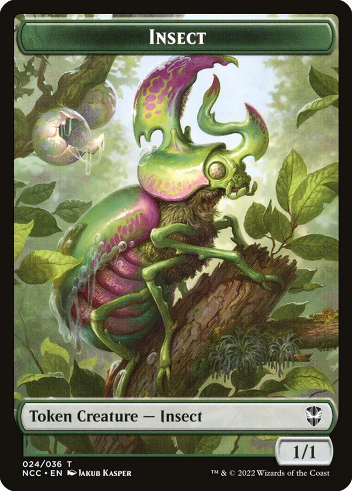 Ogre Token (R 3/3) // Insect Token (G 1/1)