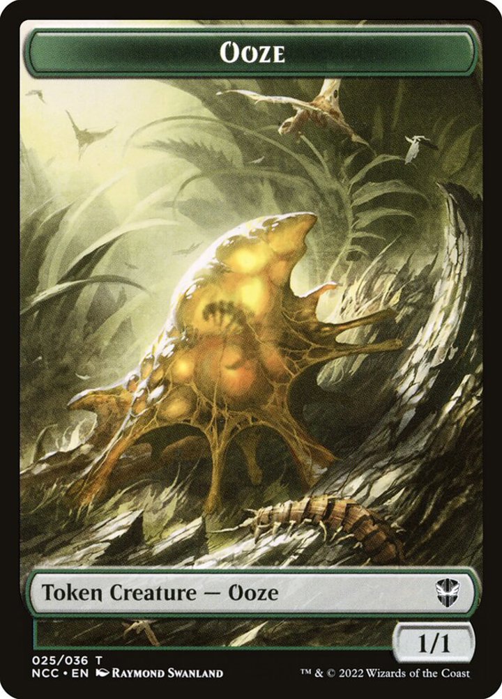 Ooze Token (Green 1/1) // Treasure Token