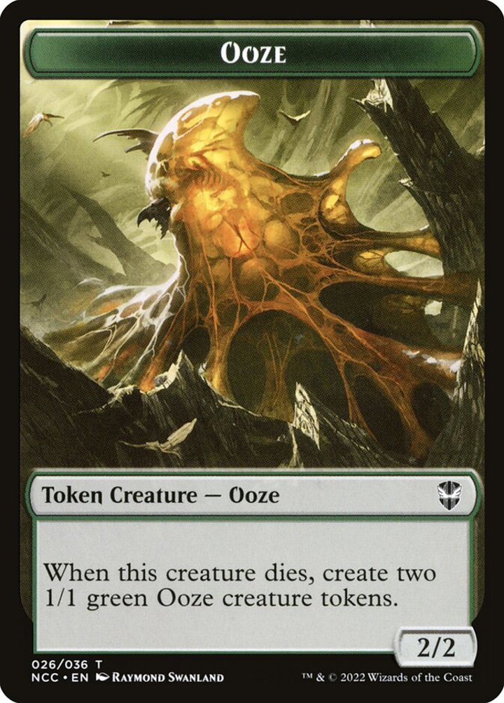 Ooze Token (Green 2/2 Death) // Treasure Token