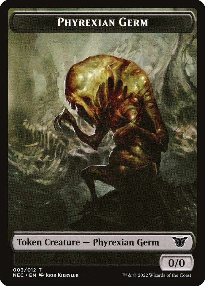 Spirit Token (C 1/1) // Phyrexian Germ Token (B 0/0)