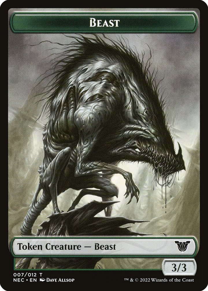 Beast Token (G 3/3) // Treasure Token
