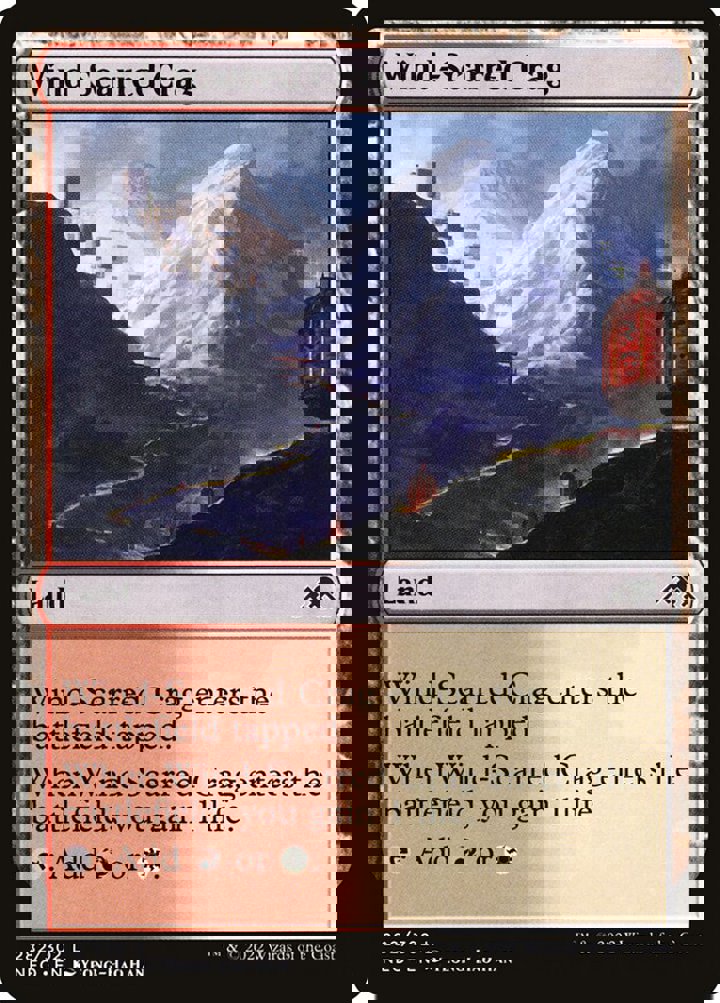 Wind-Scarred Crag