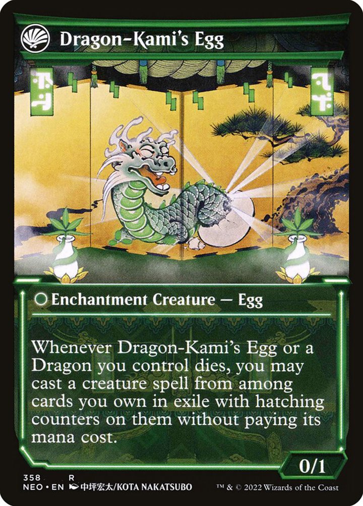 The Dragon-Kami Reborn // Dragon-Kami's Egg (V.1)