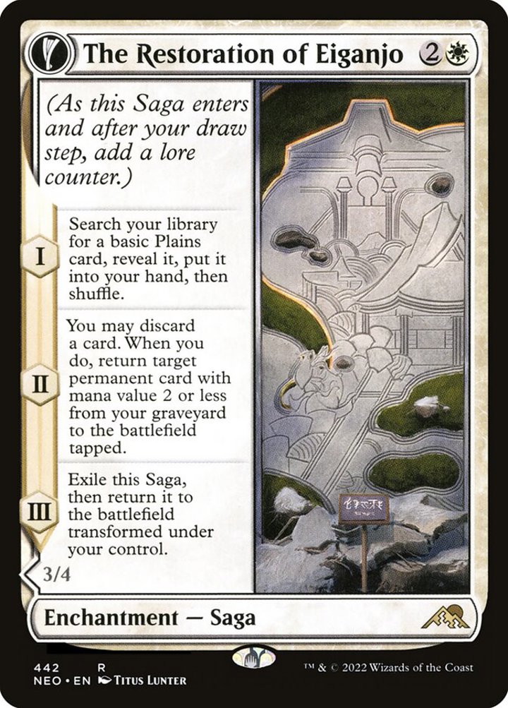 The Restoration of Eiganjo // Architect of Restoration (V.2)