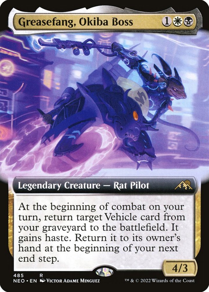 Greasefang, Okiba Boss (V.2)