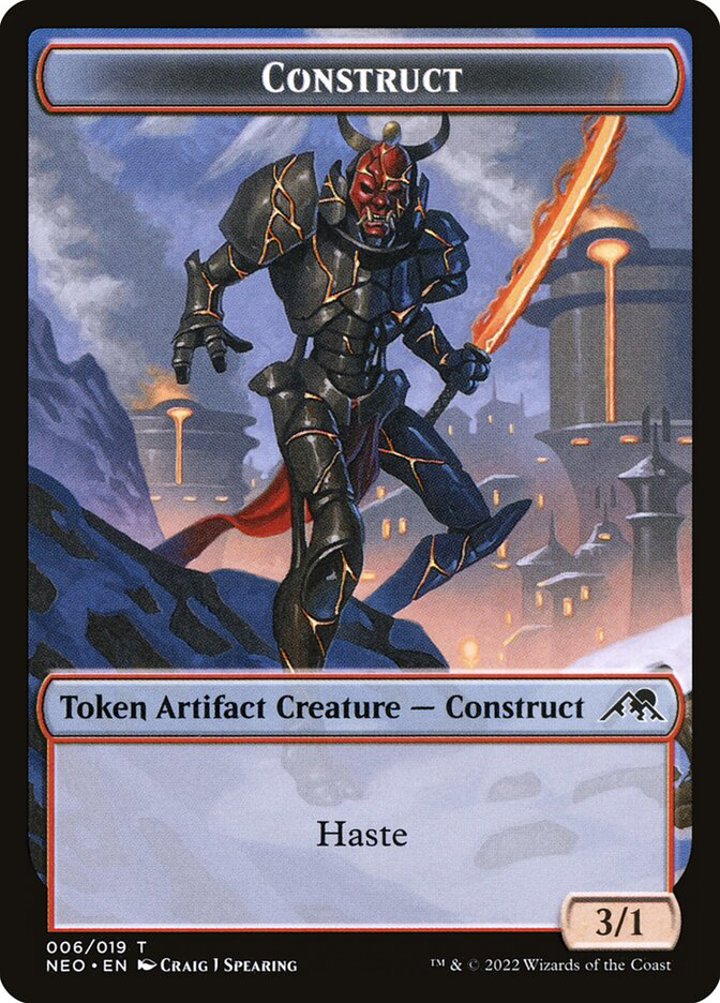 Construct Token (R 3/1) // Blood Token