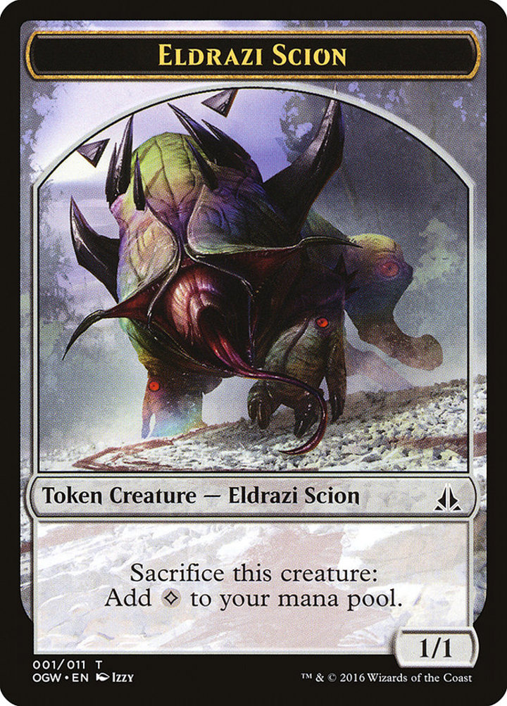 Eldrazi Scion Token (Colorless 1/1) (V.1)