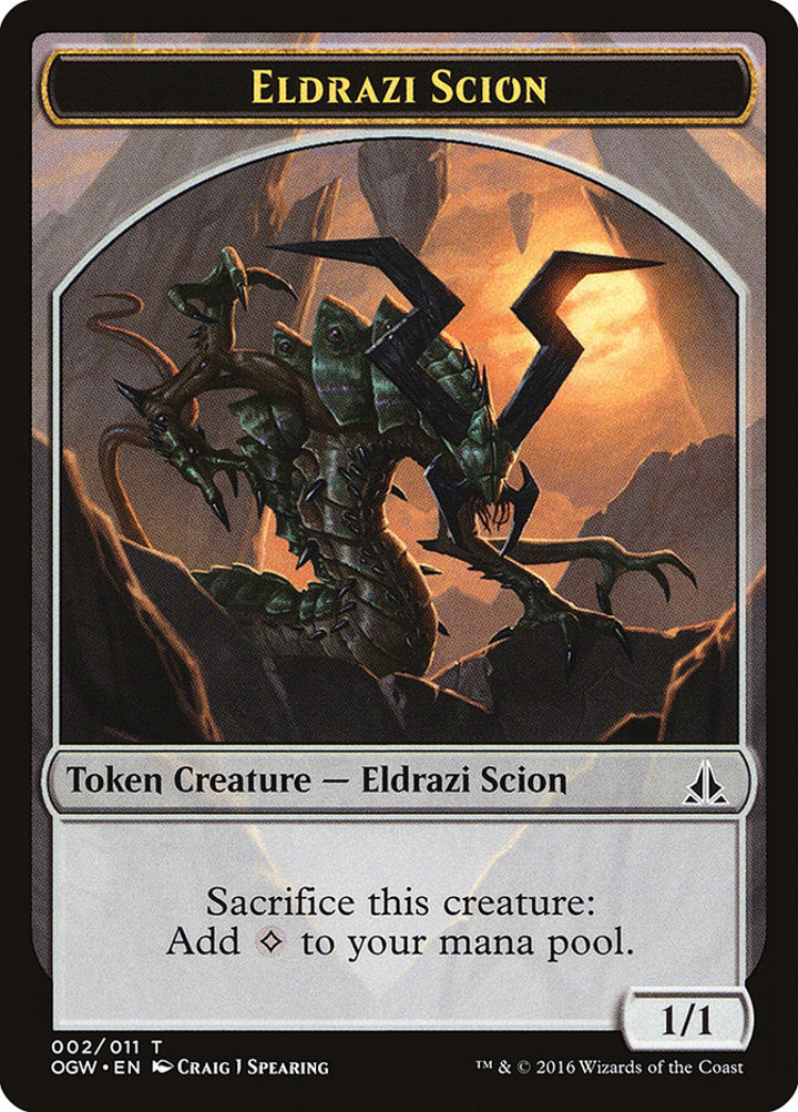 Eldrazi Scion Token (Colorless 1/1) (V.2)