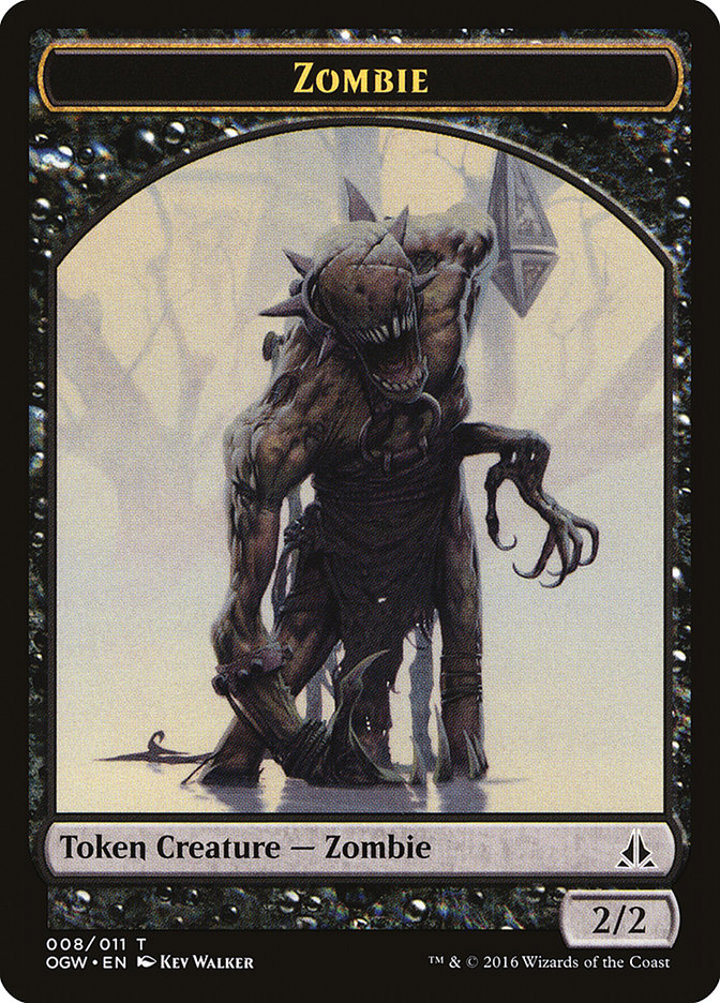 Zombie Token (Black 2/2)