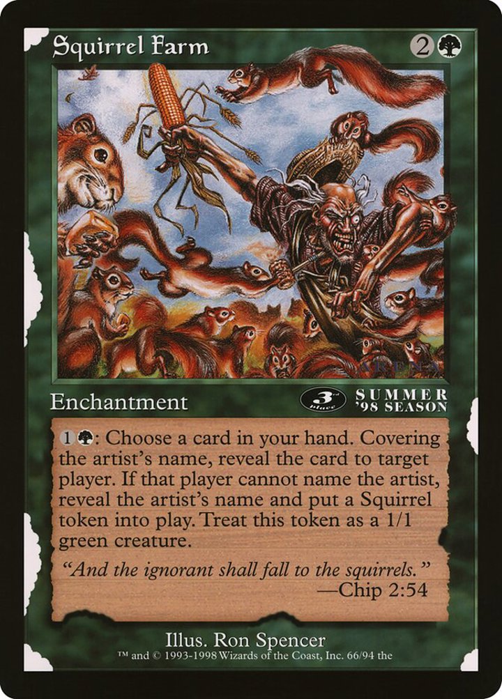 MTG Squirrel Farm: Magic: The Gathering Karte kaufen - SpielRaum