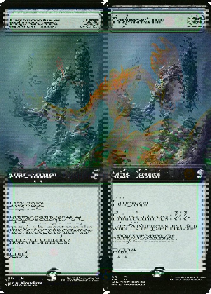 Tangleweave Armor Single: Magic: The Gathering Commander: Phyrexia: All Will Be One: Extras Einzelkarte