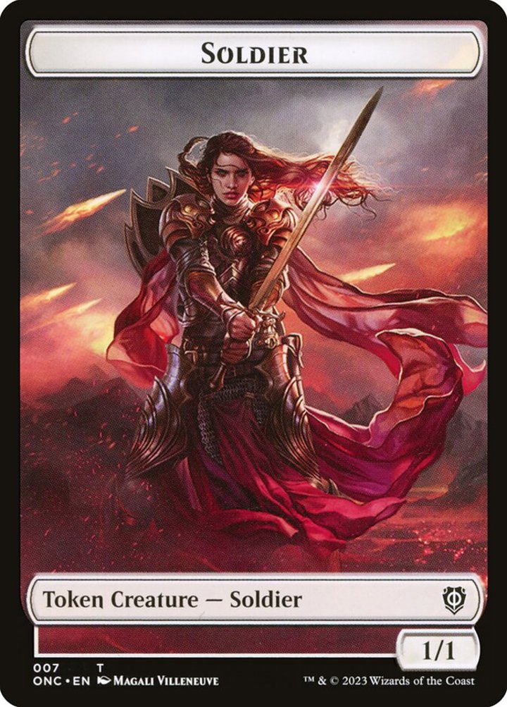 Angel Token (W 4/4) // Soldier Token (W 1/1)