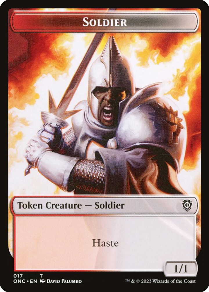 Eldrazi Token (C 1/1) // Soldier Token (RW 1/1)