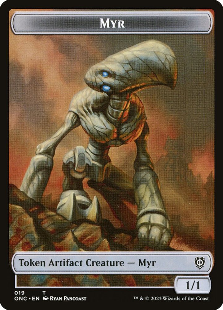 Myr Token (A 1/1) // Thopter Token (A 1/1)