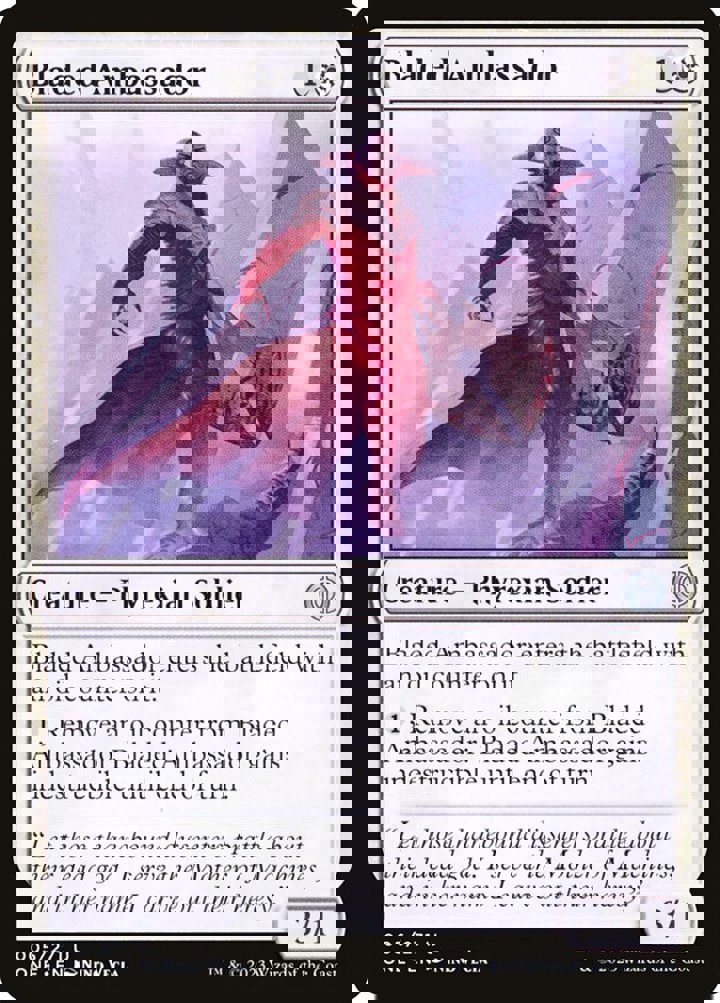 Bladed Ambassador