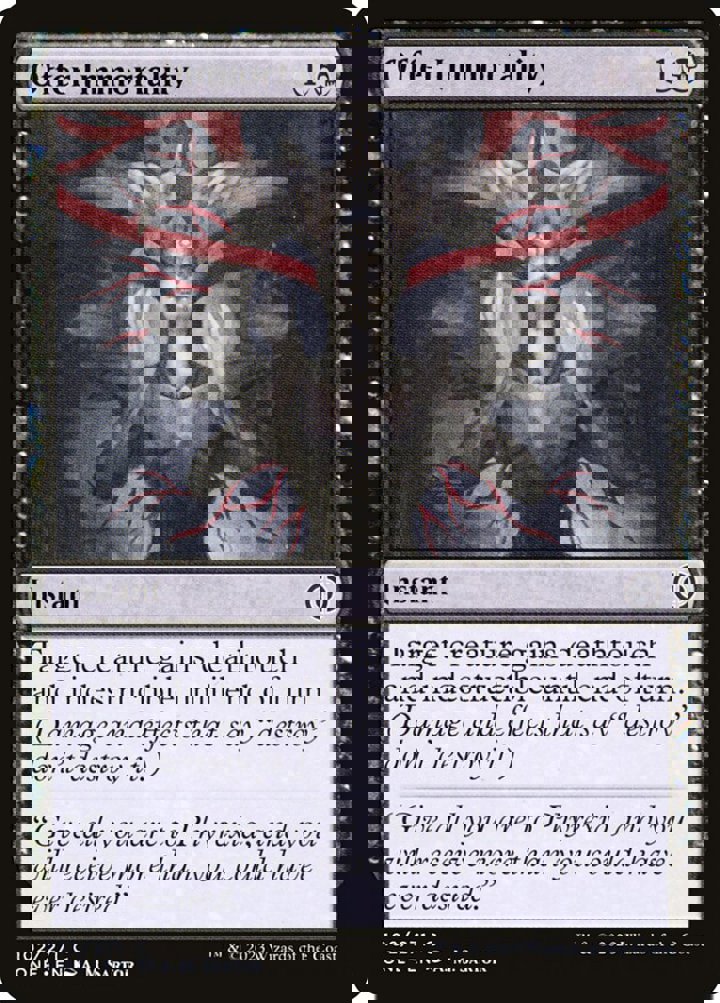 Offer Immortality