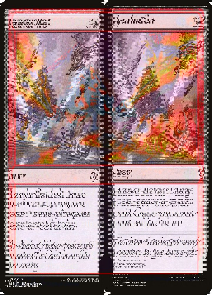 Hazardous Blast