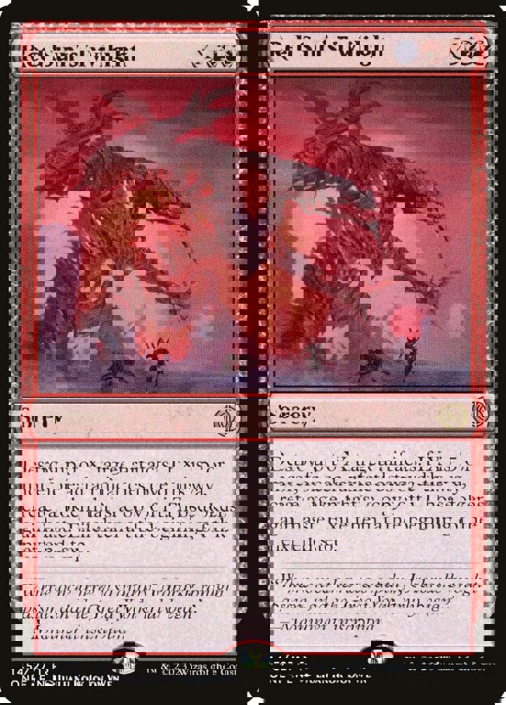 Red Sun's Twilight