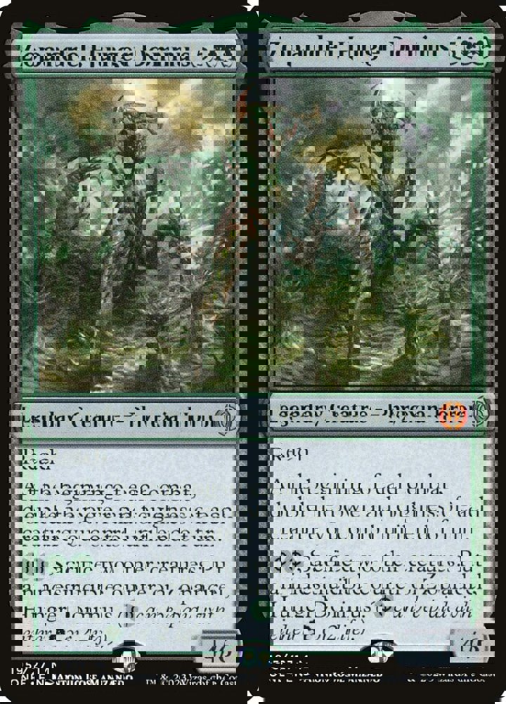 Zopandrel, Hunger Dominus