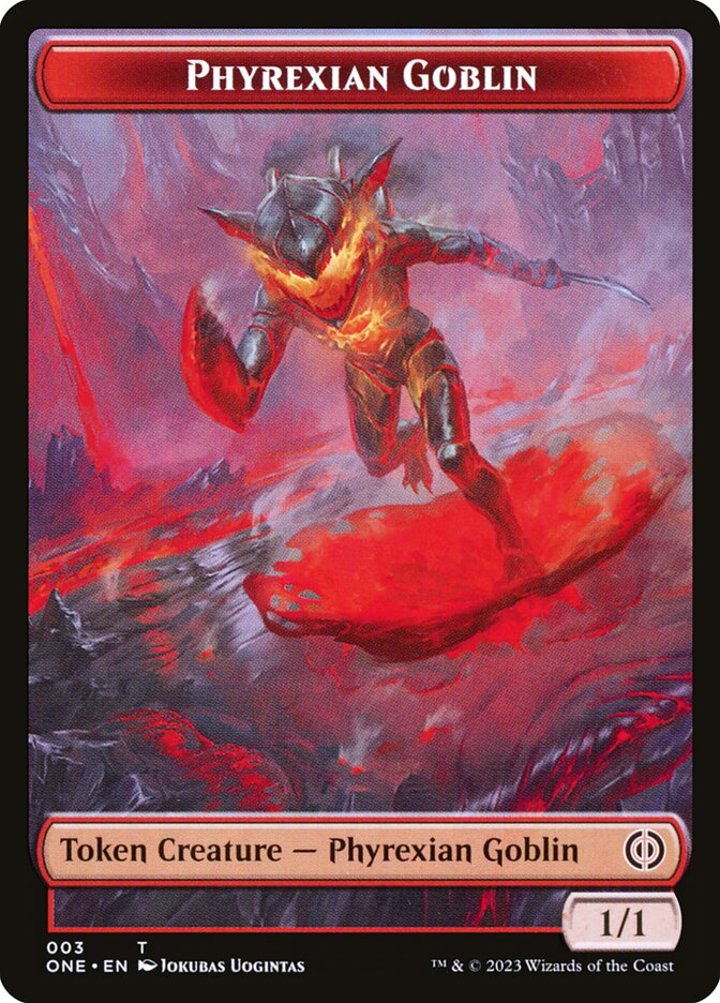 Phyrexian Goblin Token (Red 1/1)