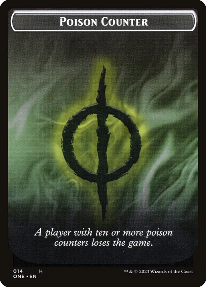 Phyrexian Mite Token (A 1/1) // Poison Counter