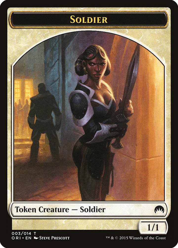Soldier Token (White 1/1)