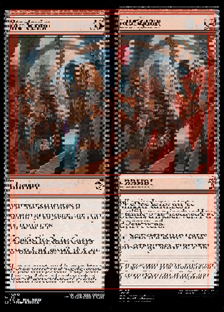 Bitter Reunion