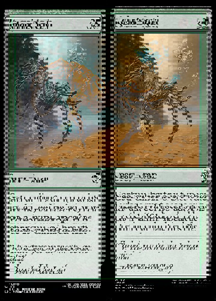 Kodama's Reach