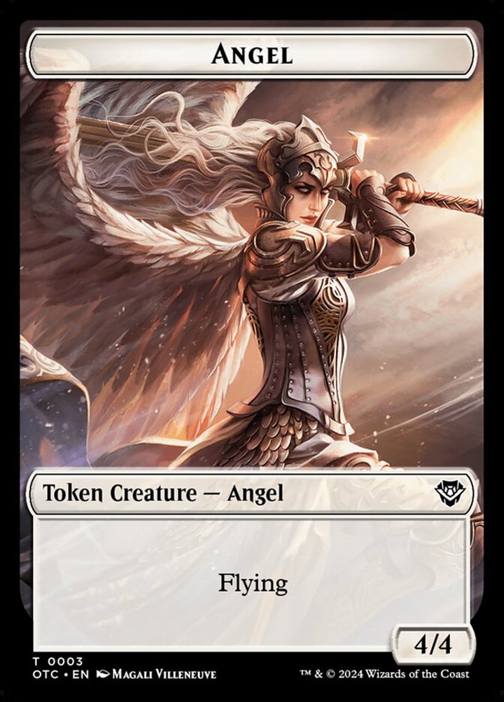 Angel Token (W 4/4) // Elemental Token (RG 5/5)