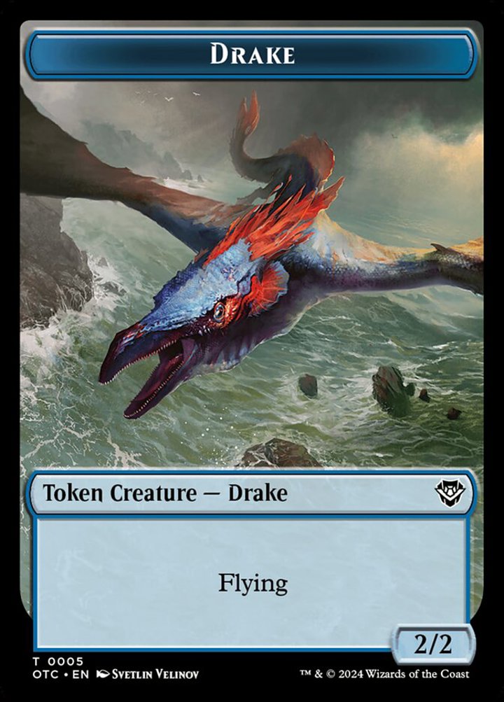 Drake Token (U 2/2) // Boar Token (G 2/2)
