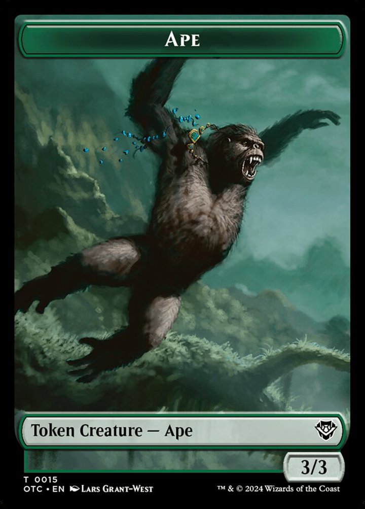 Shark Token (U */*) // Ape Token (G 3/3)