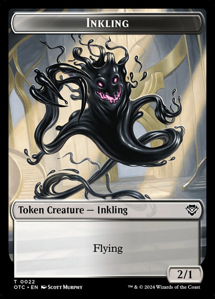Inkling Token (WB 2/1) // Treasure Token