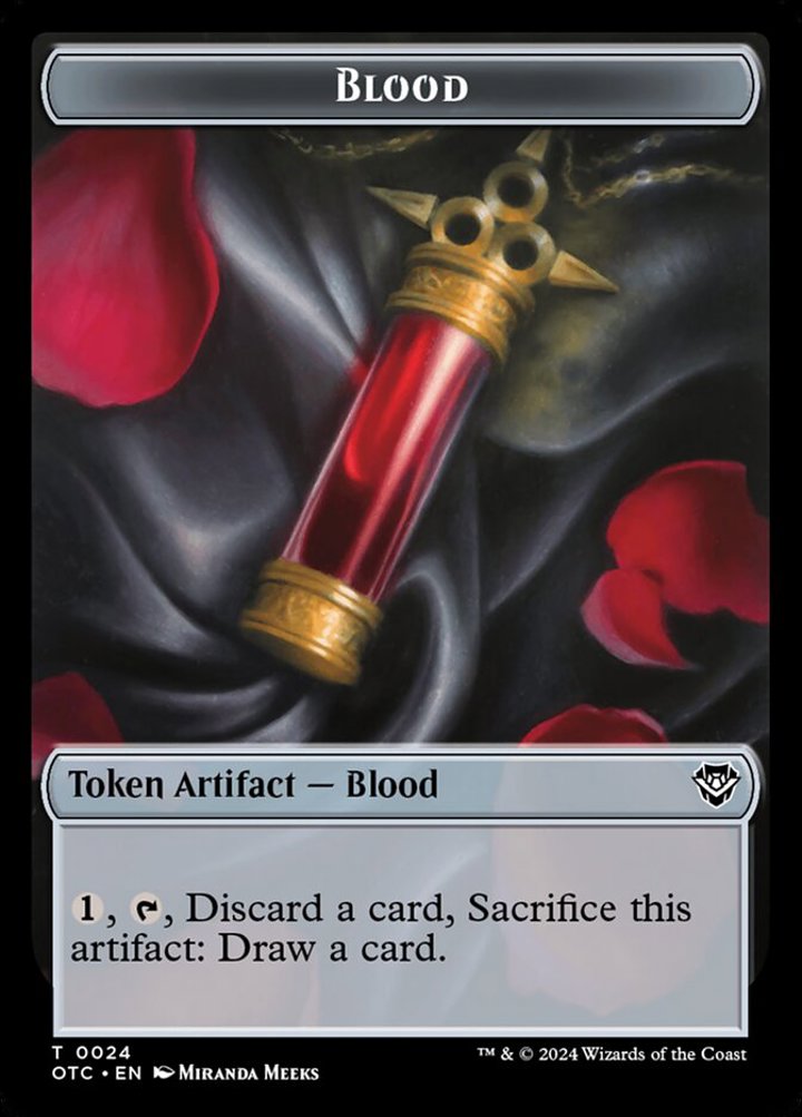Rat Token (B 1/1) // Blood Token