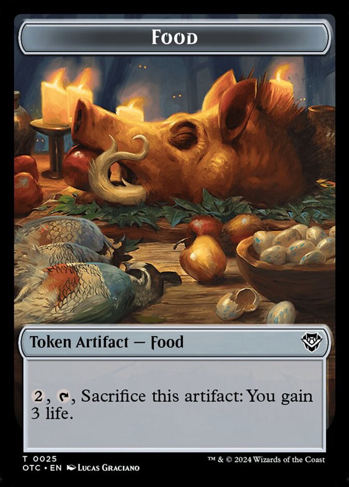 Assassin Token (B 1/1 Deathtouch, haste) // Food Token