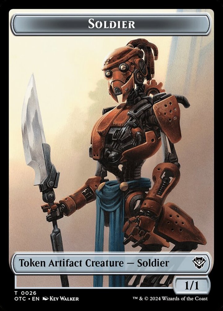 Drake Token (U 2/2) // Soldier Token (A 1/1)