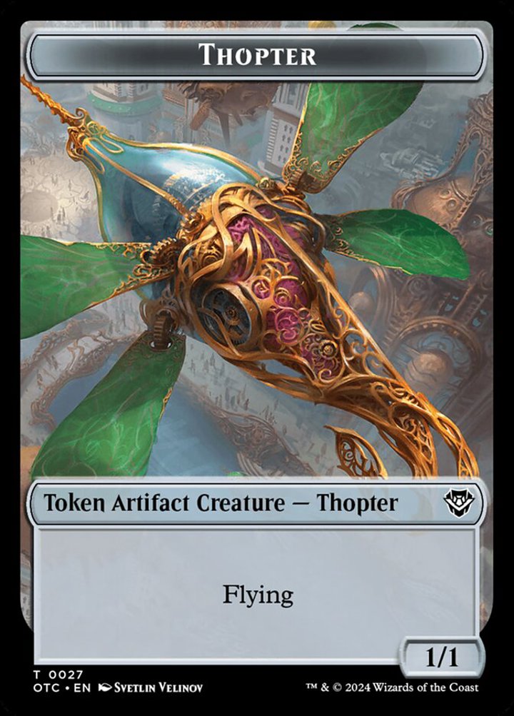Treasure Token // Thopter Token (A 1/1)