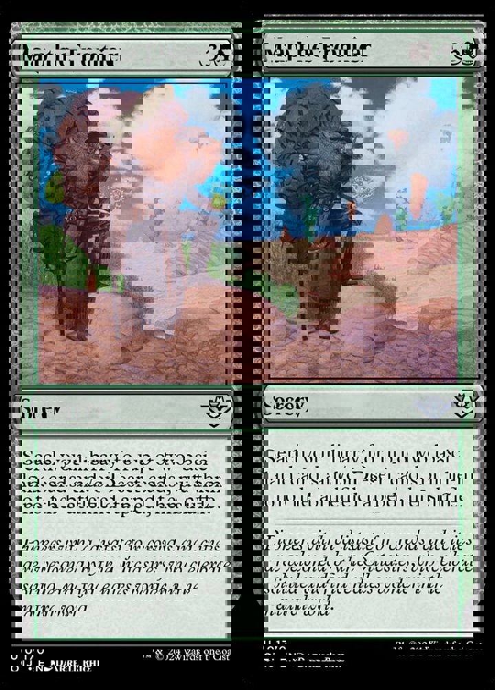 Map the Frontier
