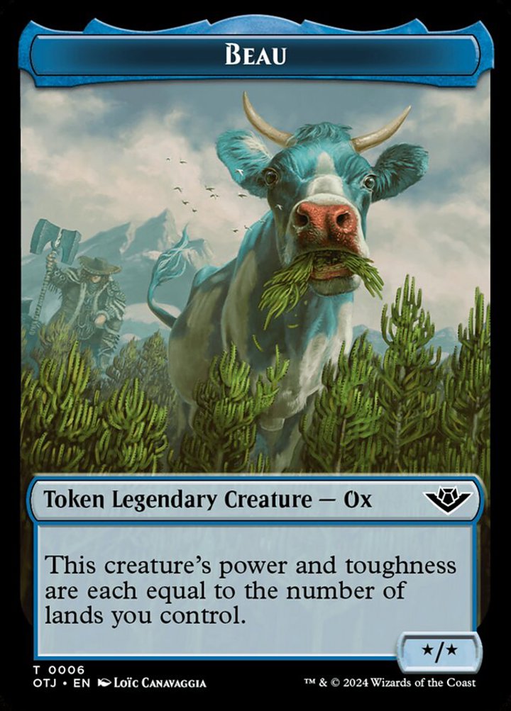 Beau Token (Blue */*)