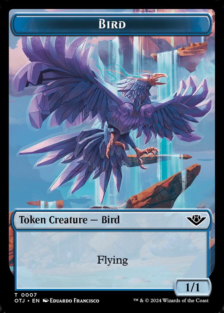 Bird Token (Blue 1/1)