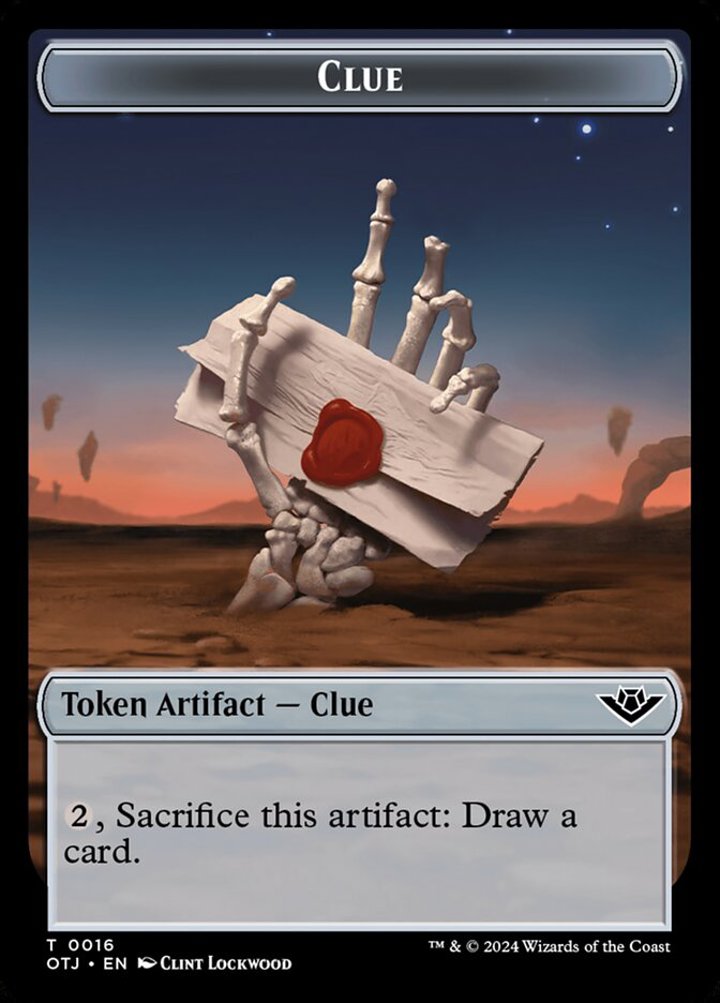 Eldrazi Token (C 10/10) // Clue Token