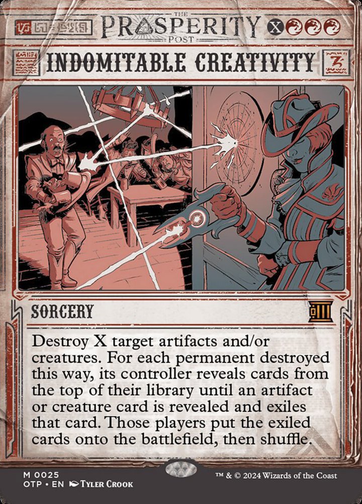 Indomitable Creativity (V.1)