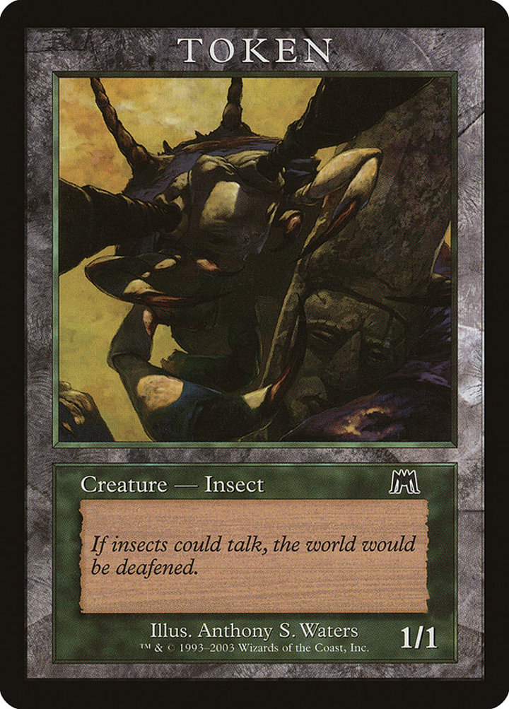 Insect Token (Green 1/1)