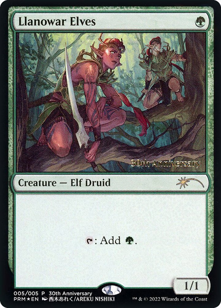 Llanowar Elves (V.1)