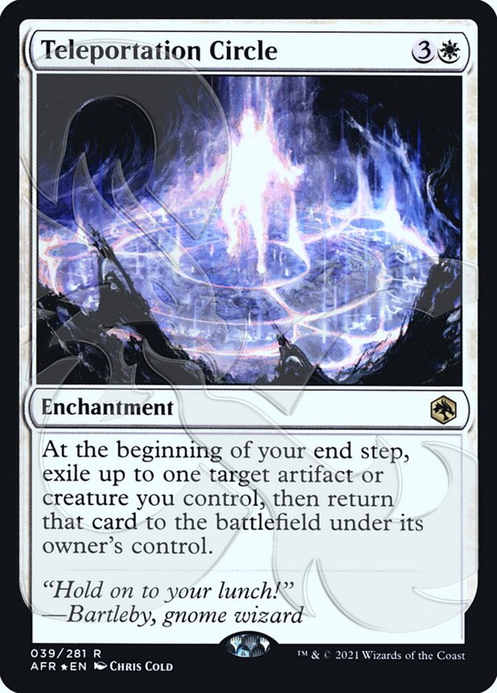 Teleportation Circle (V.3)