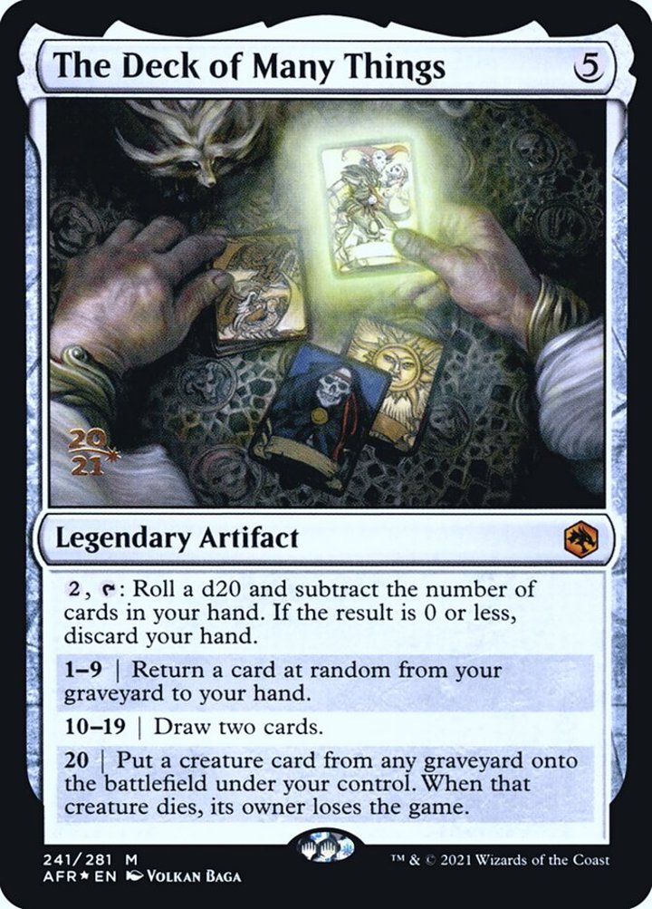 The Deck of Many Things (V.1)